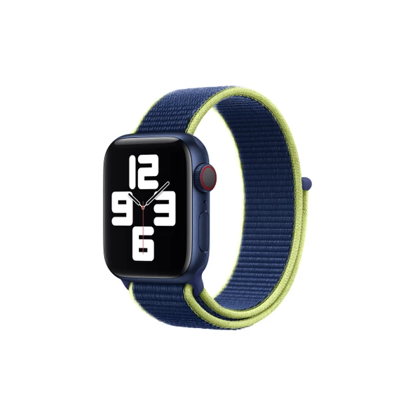 FitCase Apple Watch 38 40 41 mm Uyumlu Spor Loop Dokuma Kordon - 10