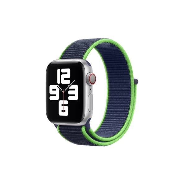 FitCase Apple Watch 38 40 41 mm Uyumlu Spor Loop Dokuma Kordon - 12