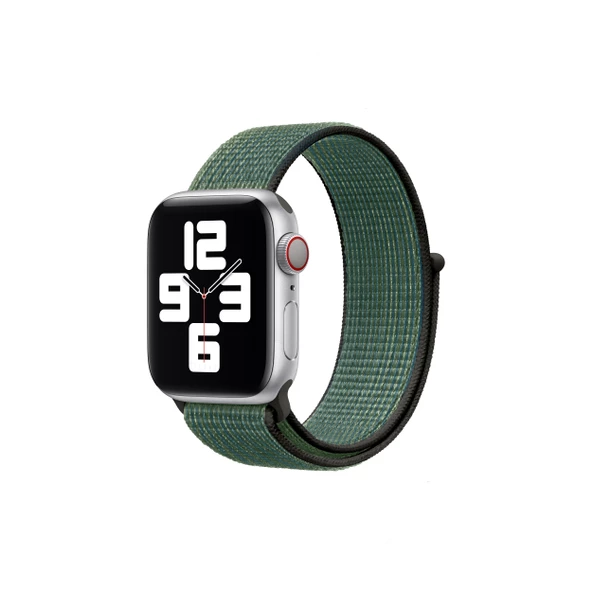 FitCase Apple Watch 42 44 45 49 mm Uyumlu Spor Loop Dokuma Kordon - 5