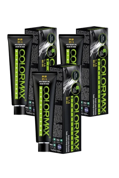 Colormax SPS441 Nouveau 2025/08.11 Yoğun Açık Küllü Kumral 60 Ml 3 Adet Saç Boyası Oksidansız - 2