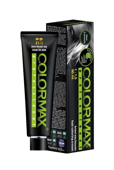 Colormax SPS439 Nouveau 2025/08.11 Yoğun Açık Küllü Kumral 60 Ml 1 Adet Saç Boyası Oksidansız