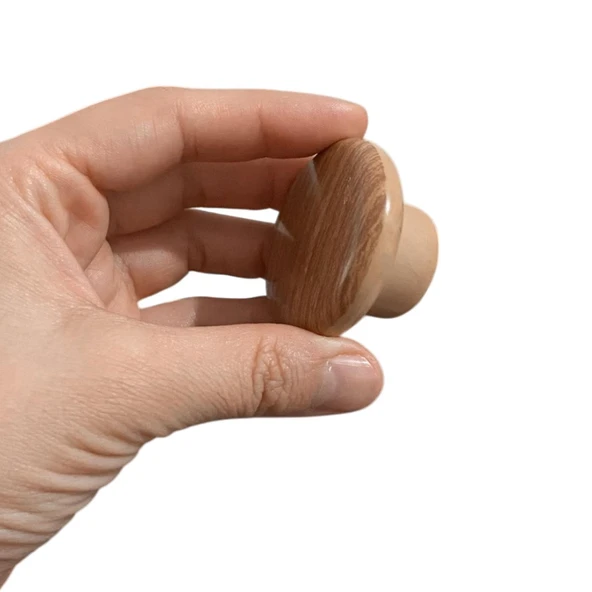 8 Adet Bihe Plastik Çanak Mantar Kulp Ceviz Düğme Mobilya Mutfak Dolap Dolabı Çekmece Kulbu Kulpları - Resim 5