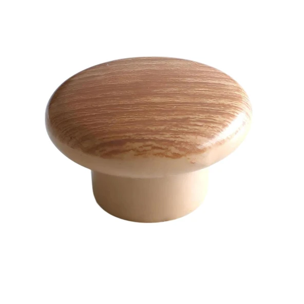 8 Adet Bihe Plastik Çanak Mantar Kulp Ceviz Düğme Mobilya Mutfak Dolap Dolabı Çekmece Kulbu Kulpları - Resim 7