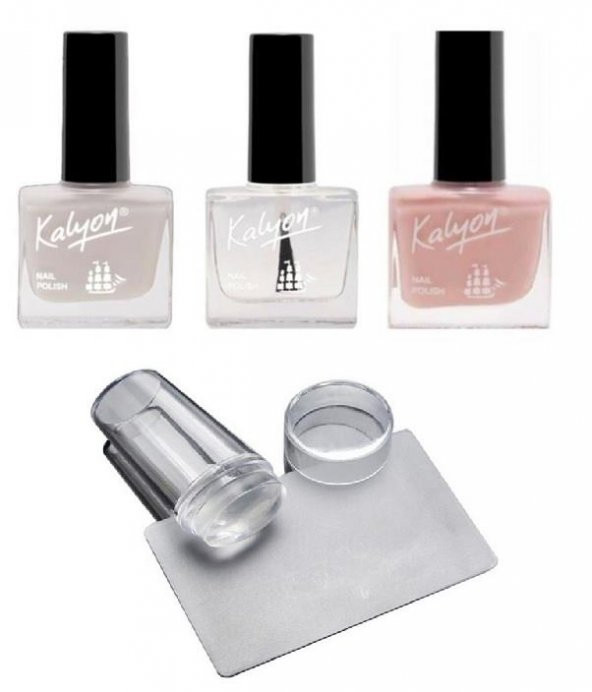 KALYON FRENCH SET + STAMPER SİLİKON
