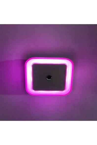 Cata Ct-9500 Priz Sistemli Fotoselli Ledli Sensörlü Gece Lambası Pembe Renk - 4