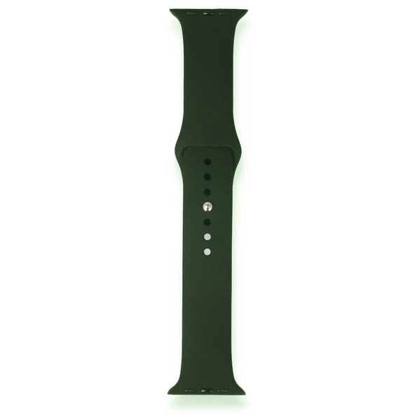 FitCase Apple Watch 42/44/45/49 mm Uyumlu Klasik Silikon Kordon - 11