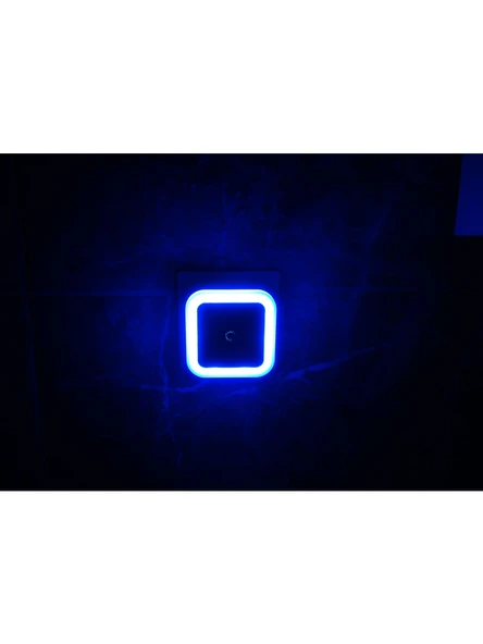 Cata Ct-9500 Priz Sistemli Fotoselli Ledli Sensörlü Gece Lambası Mavi Renk - 4