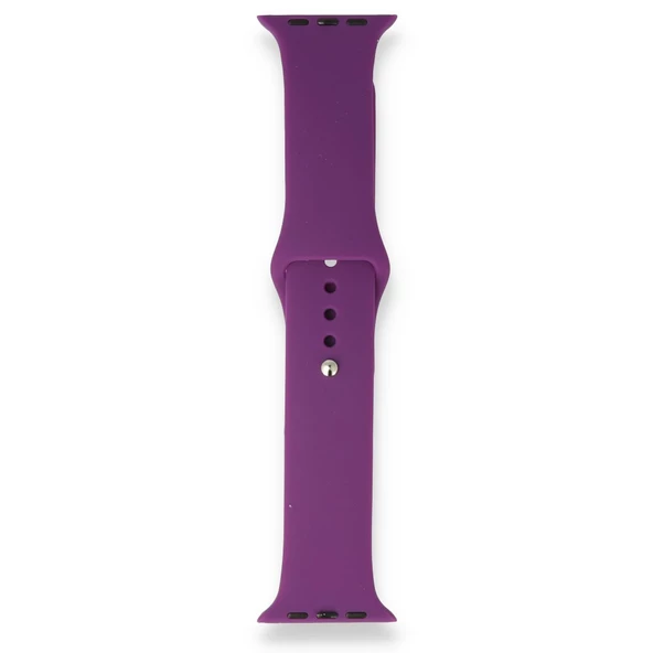 FitCase Apple Watch 38 40 41 mm Uyumlu Klasik Silikon Kordon - 12