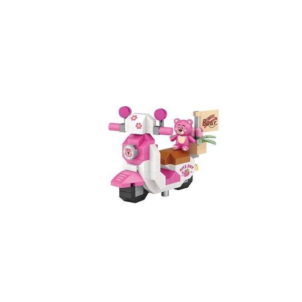Nessiworld LZ8613 LOZ Blok Oyuncak Mini Poşet -Vagonlife - 3