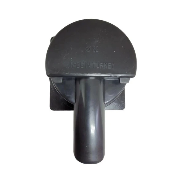 DUXXA 10x10 cm Yer Süzgeci – 32 mm Yandan Çıkışlı Paslanmaz Izgaralı - 4