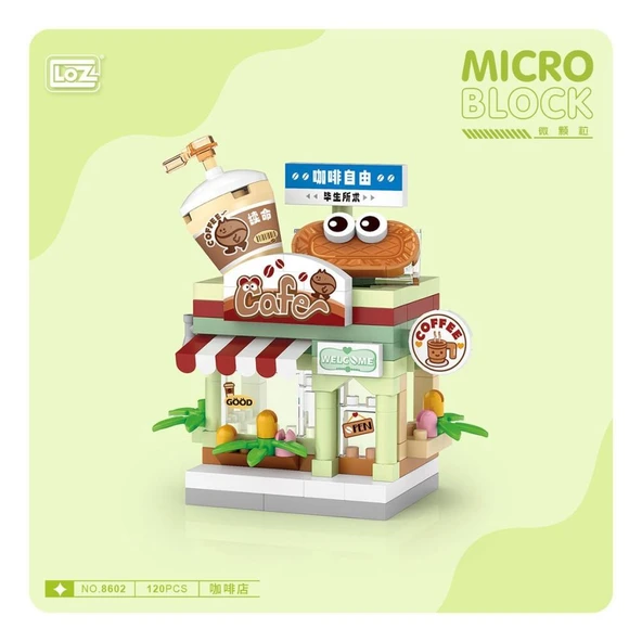 Nessiworld LZ8602 LOZ Blok Oyuncak Mini Poşet -Vagonlife - 1