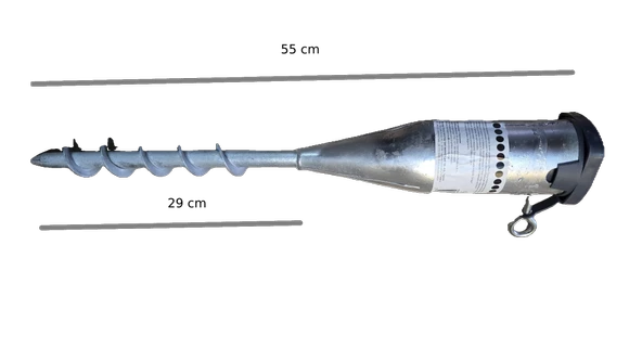 PLAJ ŞEMSİYESİ 200CM ÇAP, 10 TELLİ + ŞEMSİYE SABİTLEME KAZIĞI (55 CM) - 2