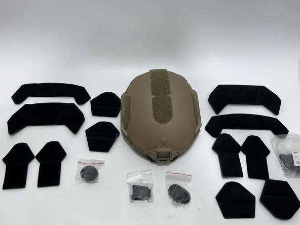 HHV ATE® GEN2 Balistik Kask M Beden Kahverengi - 7