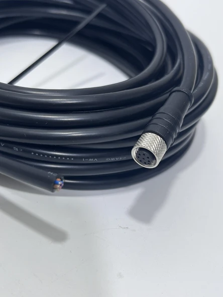 SSP M8-C8101-G 8 Pin Endüstriyel Bağlantı Kablosu 10 Metre - 3