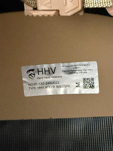 HHV ATE® GEN2 Balistik Kask M Beden Kahverengi - 6