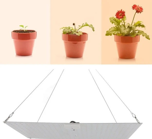 Full Spectrum İç Mekan Bitki Yetiştirme Işığı 225 Led