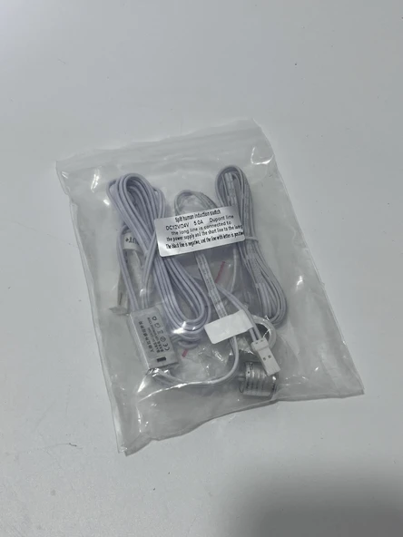 Mobilya Kabin Dolap Işık İnsan Vücudu Kızılötesi Sensör 12-24V 5A - 7