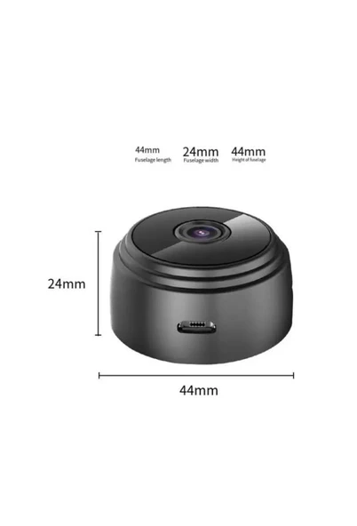 A9 Manyetik Mini Kablosuz Ip Güvenlik Kamerası 720p - 2