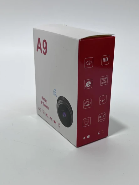 A9 Manyetik Mini Kablosuz Ip Güvenlik Kamerası 720p - 8