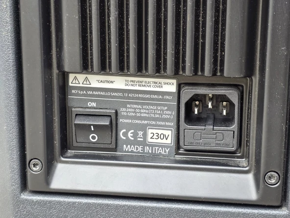 Rcf ART 712-A MK4 12'' Aktif Hoparlör 1400W 2.El - 11