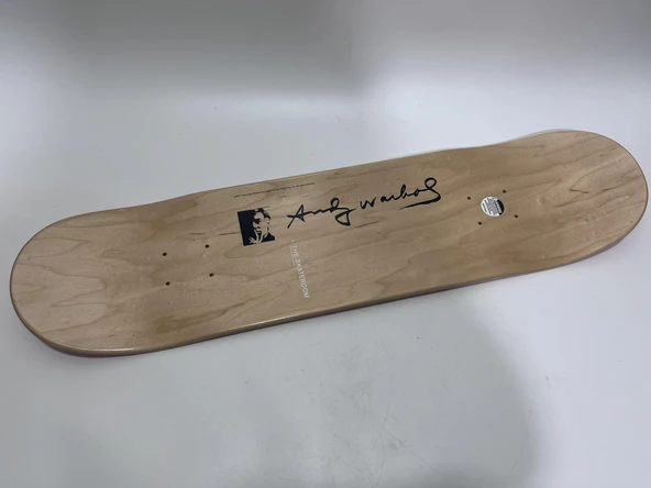 The Skateroom Pop Art Andy Warhol Campbells Soup Purple Kaykay Tablo - Resim 8