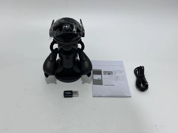 Uzay Robotu Görünümlü Şarjlı Kablosuz Ip Güvenlik Kamerası - 10