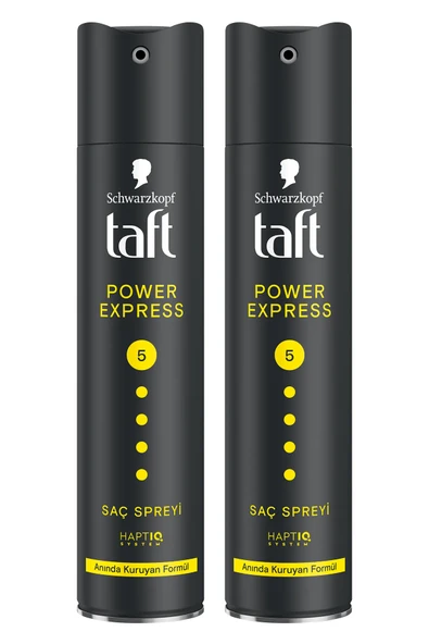 Taft Saç Spreyi Powerexpress 250 ml 2 Adet
