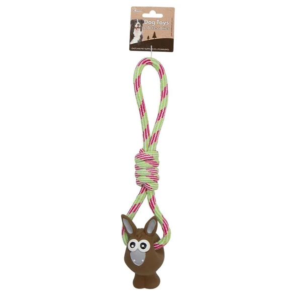 Eastland Düğümlü Stres İpli Peluş Eşek 42cm