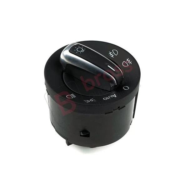 VW İçin Krom Far Kontrol Anahtarı Düğmesi: 3C8 941 431 A - Resim 2