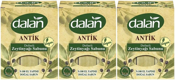 Dalan Antik Defneli Zeytinyağı Sabunu 900GR (3 Lü Set)
