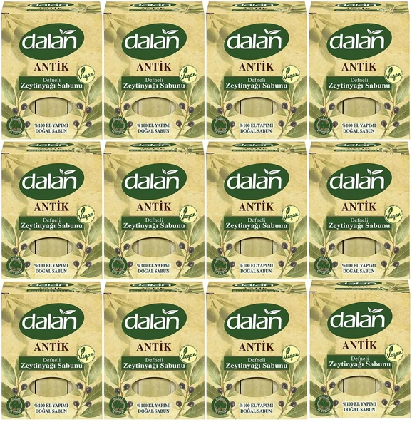 Dalan Antik Defneli Zeytinyağı Sabunu 900GR (12 Li Set)