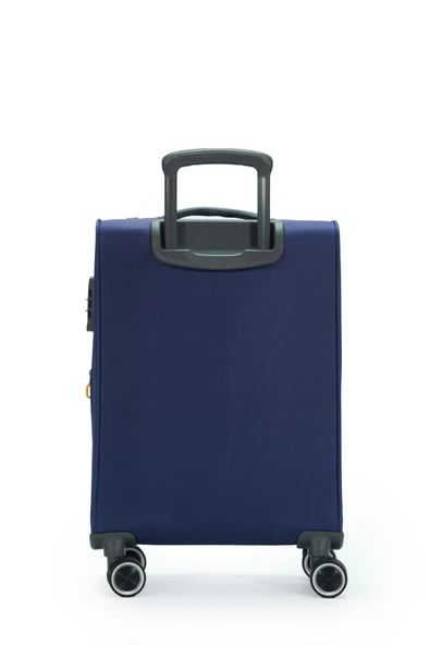 Pierre Cardin Ultra Light Hafif Lüx Kumaş Kabin Boy  Valiz Lacivert 04PC6000 - 2
