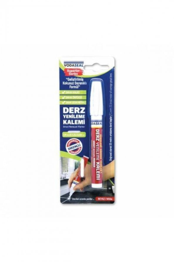 VODASEAL DERZ KALEMİ TEKLİ BEYAZ