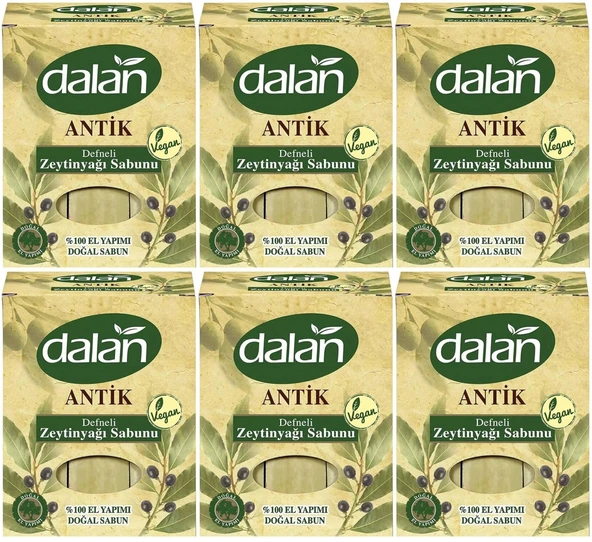 Dalan Antik Defneli Zeytinyağı Sabunu 900GR (6 Lı Set)