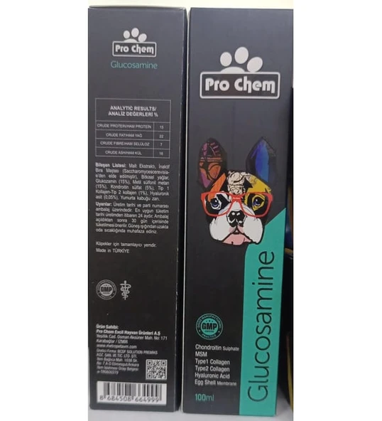 prochem köpek glucosamine100ml - 1