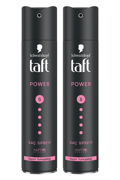 Taft Power Kaşmir Mega Güçlü  Saç Spreyi 250 ml 4 Adet