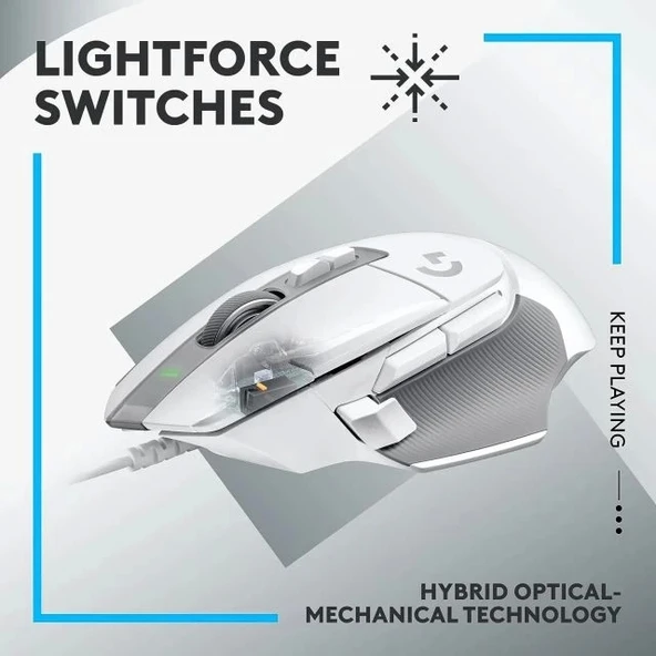 Logitech G502 X PLUS Kablosuz RGB Oyun Mouse - 2
