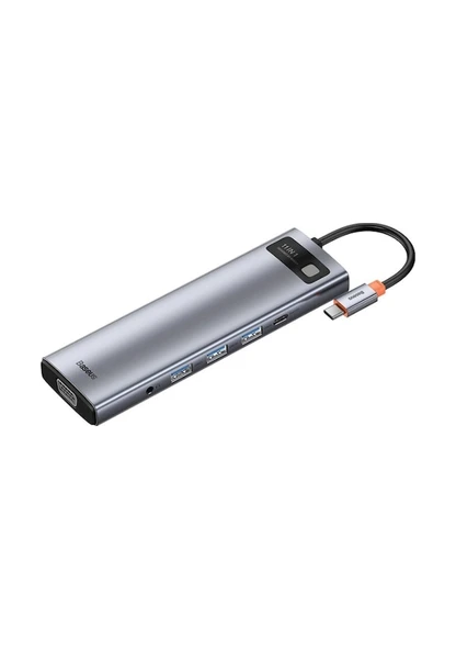 Baseus Gleam Series 11 in 1 Type-C Hub Çevirici Dönüştürücü CAHUB-CT0G - 8