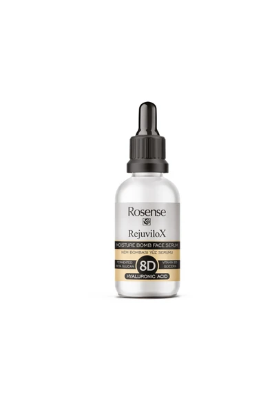 Rosense Rejuvilox 8 D HYALURON VE BETA GLUCAN NEM BOMBASI YÜZ SERUMU - 2