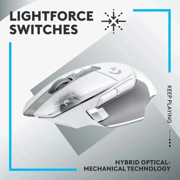 Logitech G502 X PLUS Kablosuz RGB Oyun Mouse - 2
