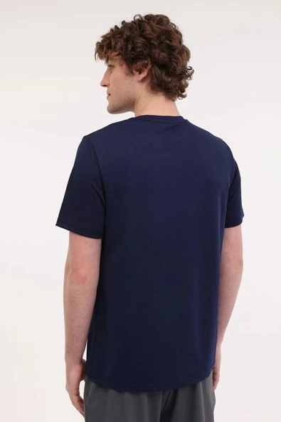 Lumberjack MB CT100 PES C T-SH 5FX Lacivert Erkek Kısa Kol T-Shirt 101939388 - Resim 2