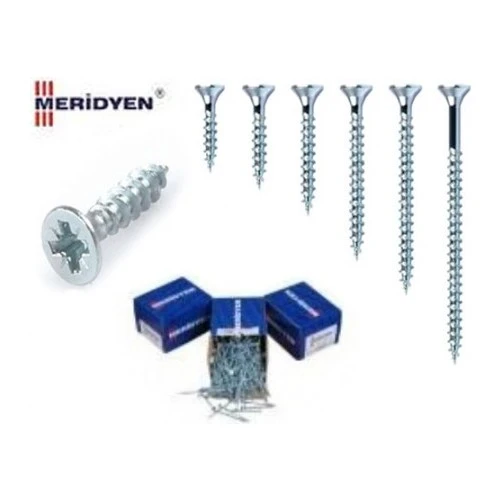 Meridyen Sunta Vidası 3,5X16 1 Kutu - 1000 Adet - 1