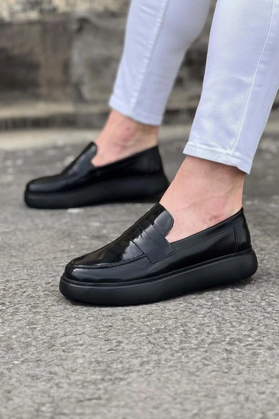 Terzi Bey Tb161 Kömür Rugan Erkek Casual Ayakkabı ürün görseli