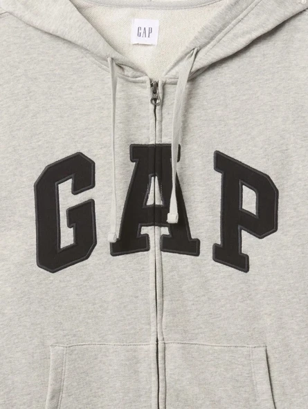 Gap V-Frch Ft Herıtage Logo Po Fz - 868454009 Erkek Kapüşonlu Sweatshirt - 3