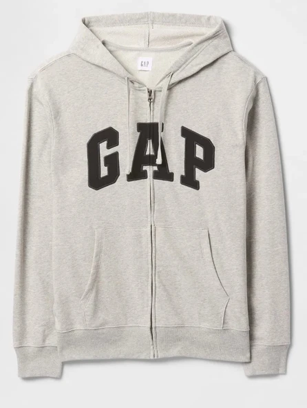 Gap V-Frch Ft Herıtage Logo Po Fz - 868454009 Erkek Kapüşonlu Sweatshirt - Resim 2