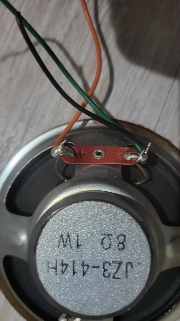 7.5 cm hoparlör 1 adet - 2