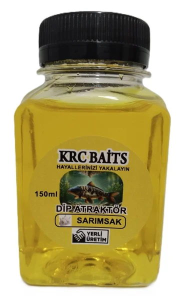 KRC Baits Sazan Dip Sıvısı ( Atraktör ) Yem Katkısı 150 ml - Resim 3