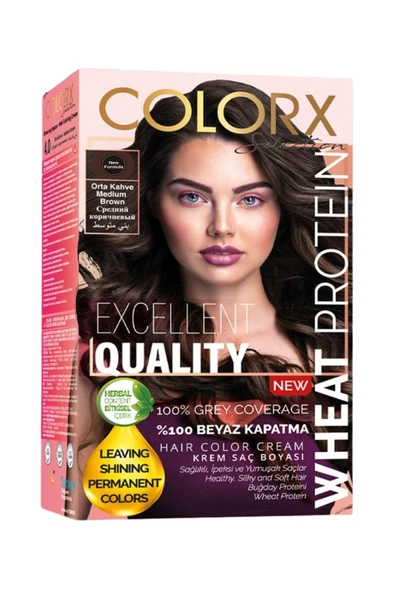 Colorx Nouveau 2025/08.73 Karamel 50 Ml + 50 Ml 2 li Set Saç Boyası - 2