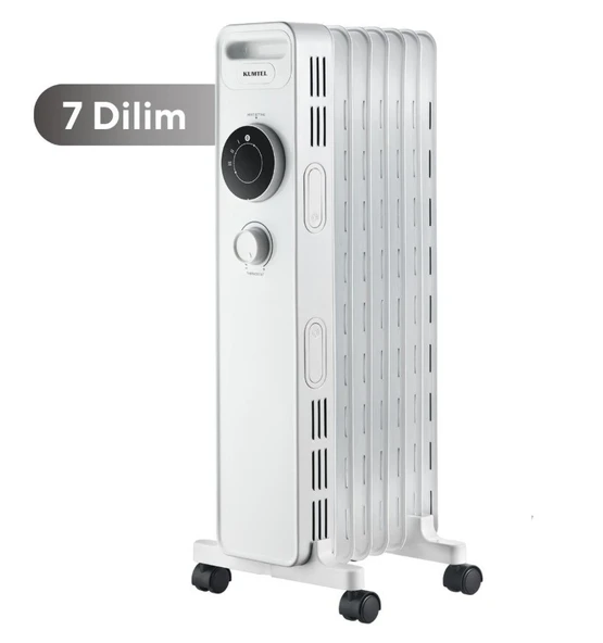 Kumtel KUM-1220S 7 Dilim 1500 W Yağlı Radyatör
