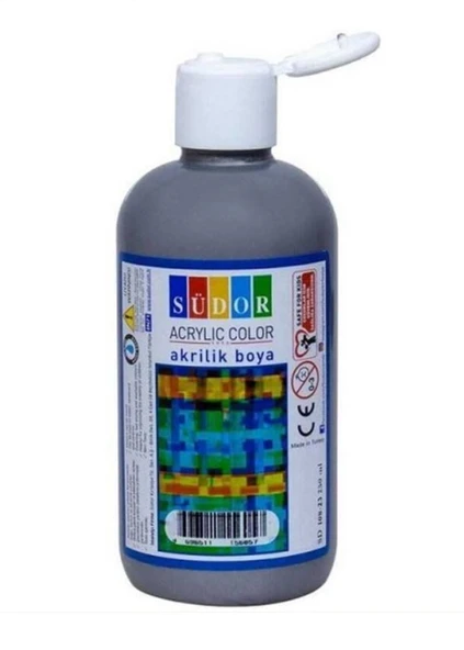 Südor Akrilik Boya 500cc Gri ürün görseli 1